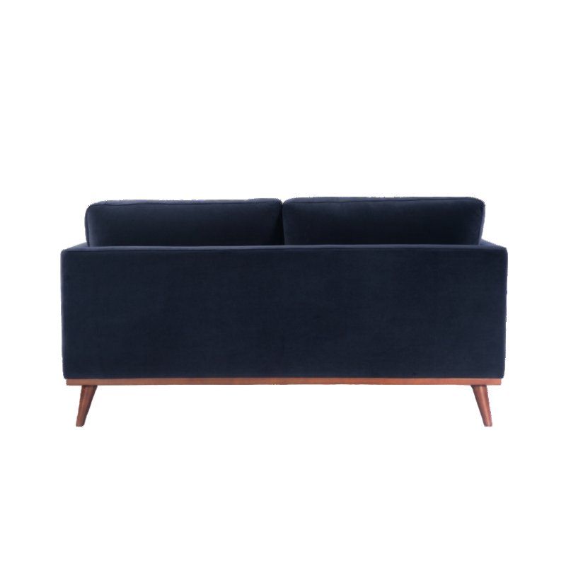 Twenty 10 Designs Mickey Two Seat Sofa in Midnight Blue
