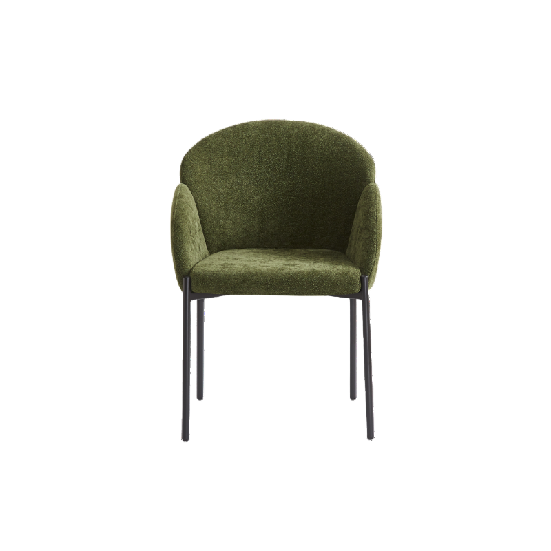Twenty 10 Designs Petal Dining Chair in Olive Soft Weave