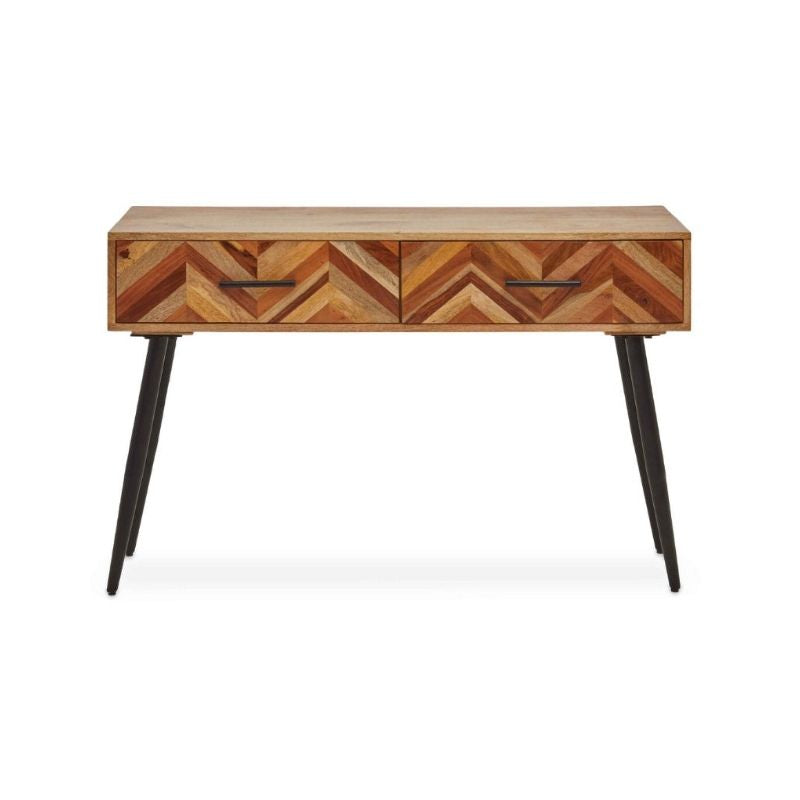 Ardela & Co Bohemia Two Drawer Mango Wood Console Table