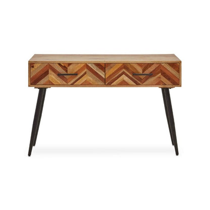 Ardela & Co Bohemia Two Drawer Mango Wood Console Table