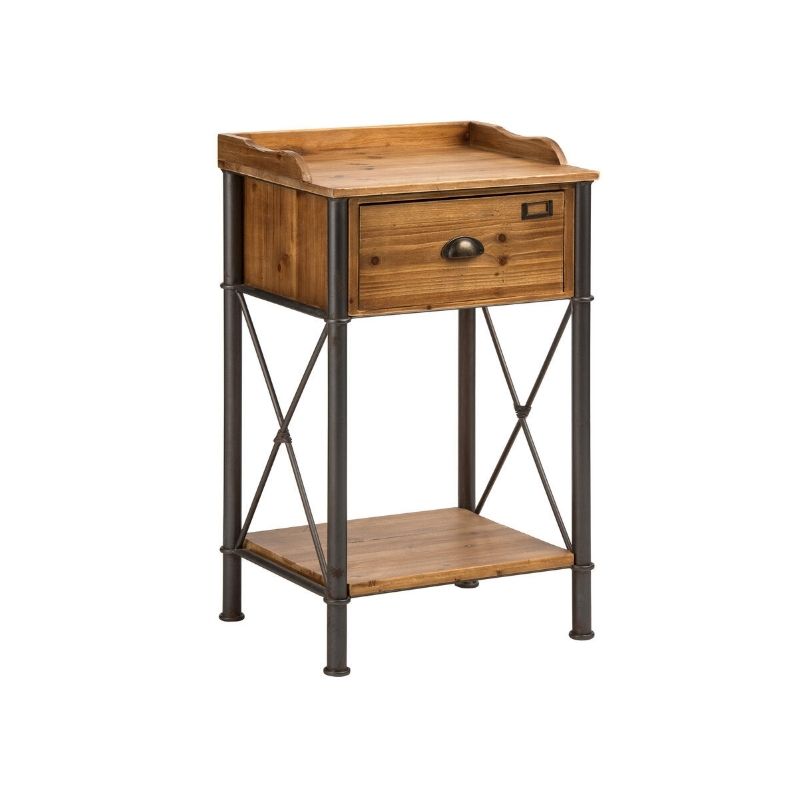 Ardela & Co Forge One Drawer Side Table