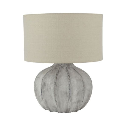 Hill Interiors Darcy Antique White Flute Lamp