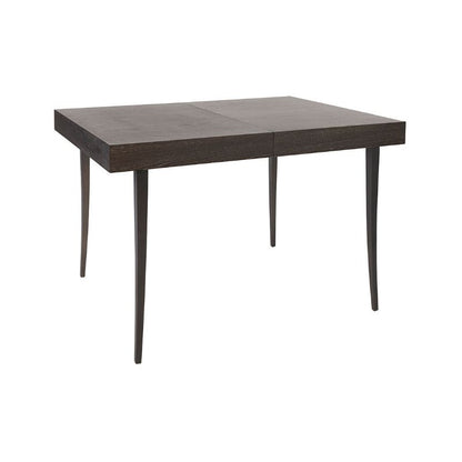 Gillmore Fitzroy Charcoal Stained Oak Veneer Extending Dining Table